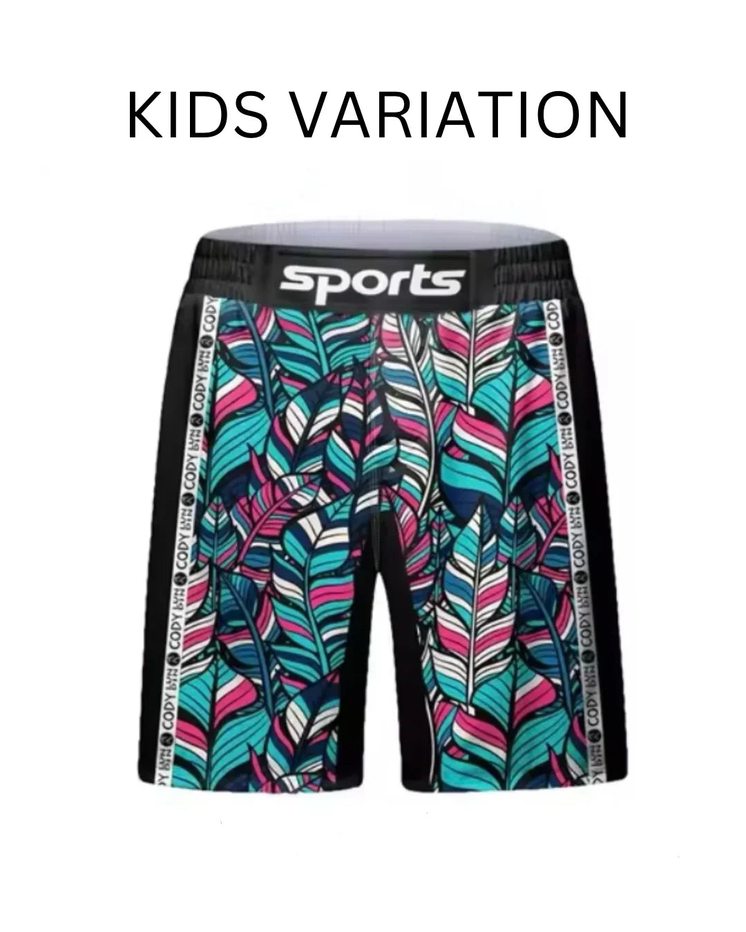 Colourful Roller Premium BJJ No Gi / MMA Grappling Shorts - MADE TO ORDER 2 WEEK DISPATCH