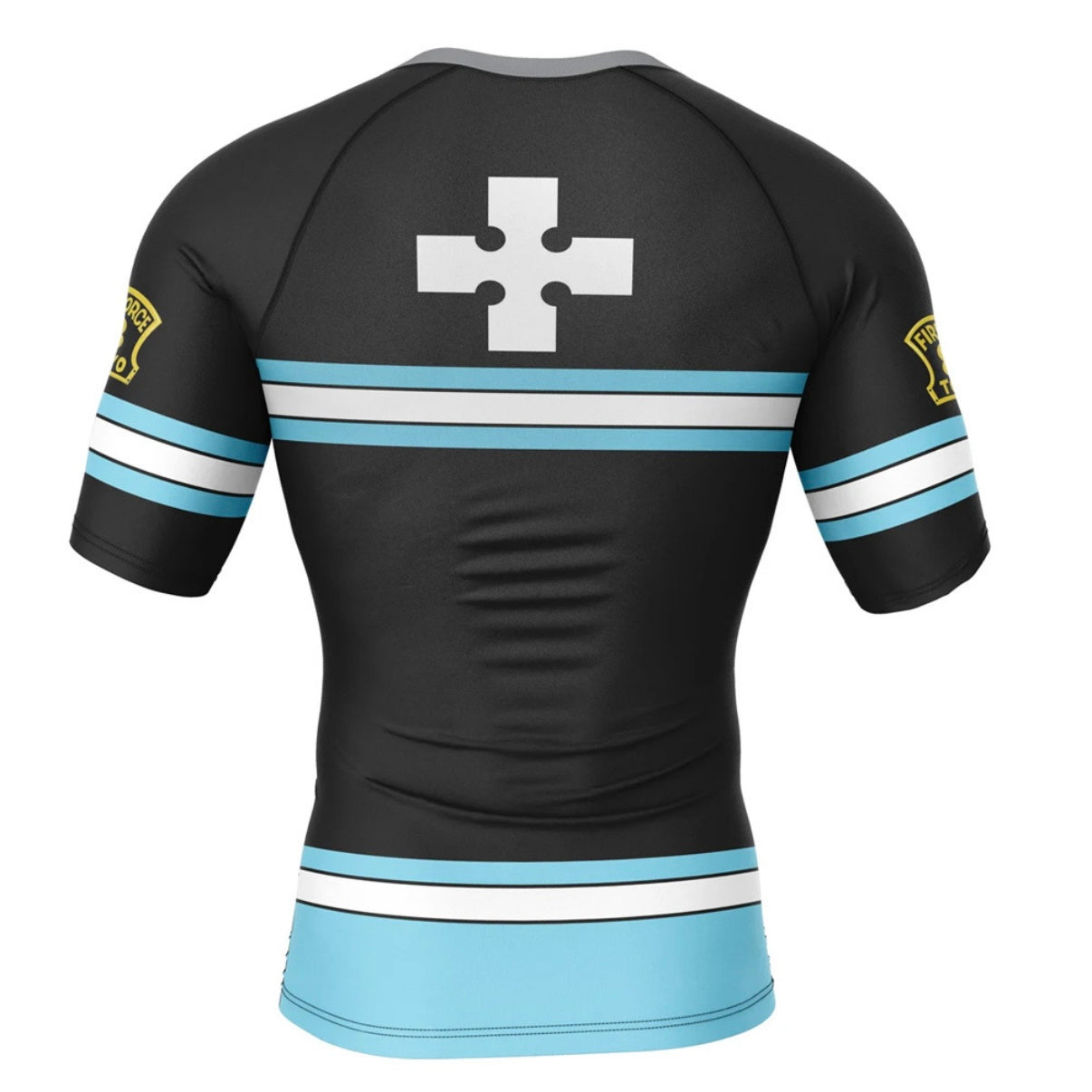Fire Force Company 8 Premium Short Sleeve Rash Guard - MADE TO ORDER 2 WEEK DISPATCH