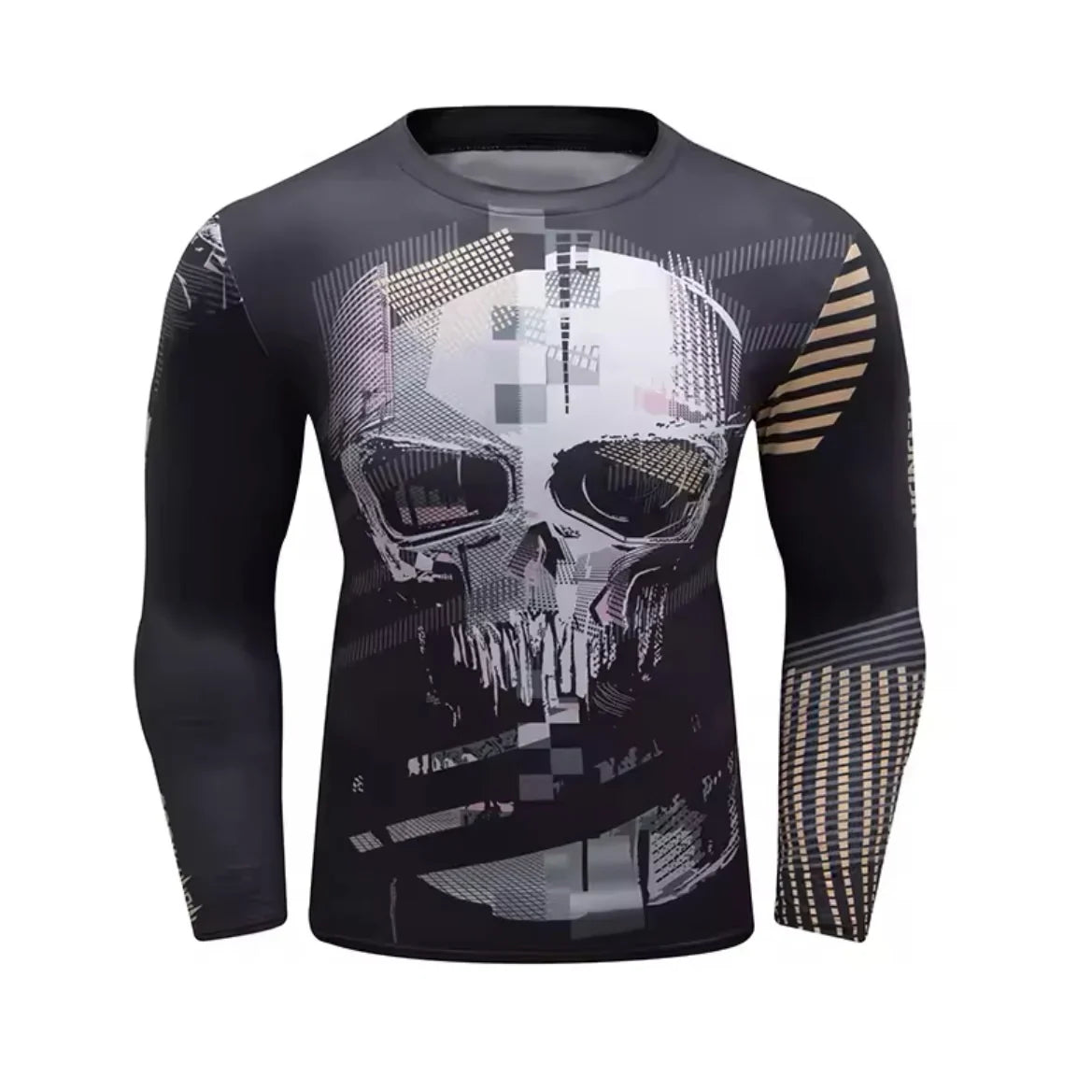 Skull Premium BJJ / MMA Rash Guard - LONG & SHORT SLEEVE VARIATIONS - MADE TO ORDER 2 WEEK DISPATCH