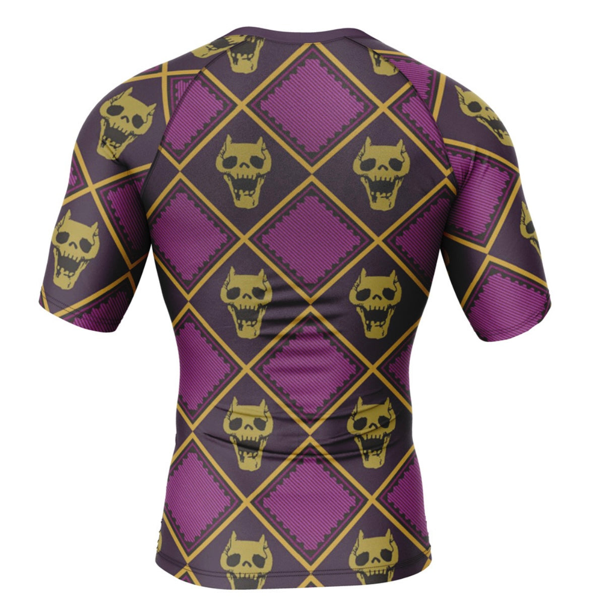 Jojo’s Bizarre Adventure 'Killer Queen Print' Premium Short Sleeve Rash Guard - MADE TO ORDER 2 WEEK DISPATCH