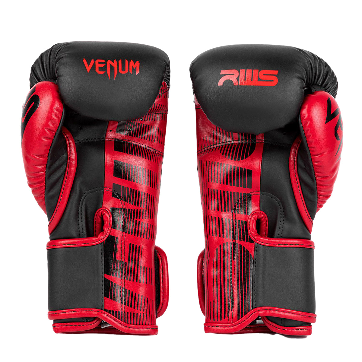 Venum x RWS Boxing Gloves - Black/Red