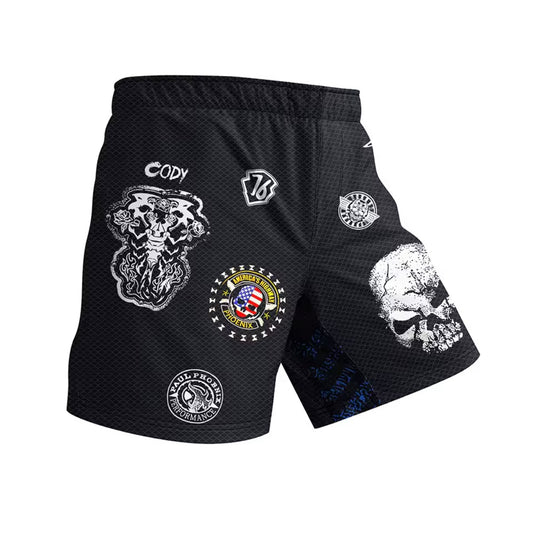 Biker Premium BJJ No Gi Grappling Shorts - MADE TO ORDER 2 WEEK DISPATCH