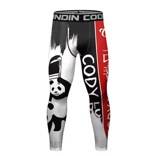 WWF Premium Compression Spats for BJJ, MMA, Wrestling, CrossFit, Yoga, Running, Cycling, and More - MADE TO ORDER 2 WEEK DISPATCH
