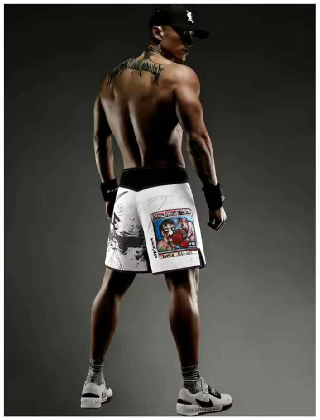 Wake Up and Fight MMA Grappling Shorts - MADE TO ORDER 2 WEEK DISPATCH