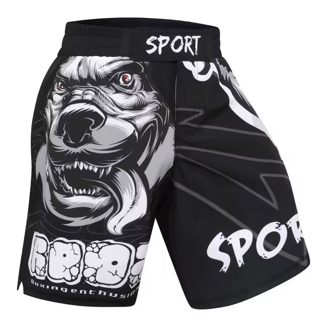 Dog Premium BJJ No Gi / MMA Set. Rash Guard, Shorts & Spats - MADE TO ORDER 2 WEEK DISPATCH