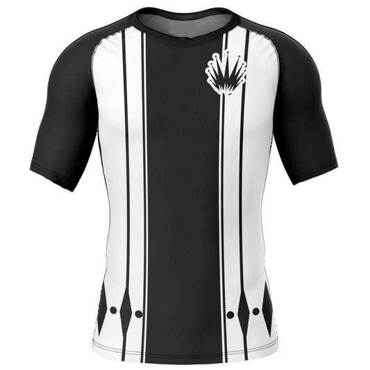 Bleach Zaraki Kenpachi Premium Short Sleeve Rash Guard - MADE TO ORDER 2 WEEK DISPATCH