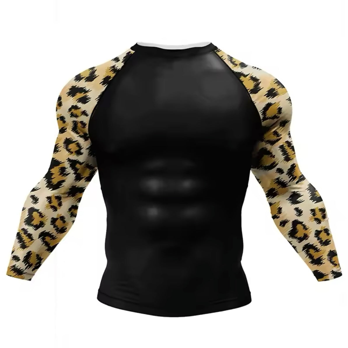 Leopard Premium BJJ No Gi / MMA Set. Rash Guard, Shorts & Spats - MADE TO ORDER 2 WEEK DISPATCH
