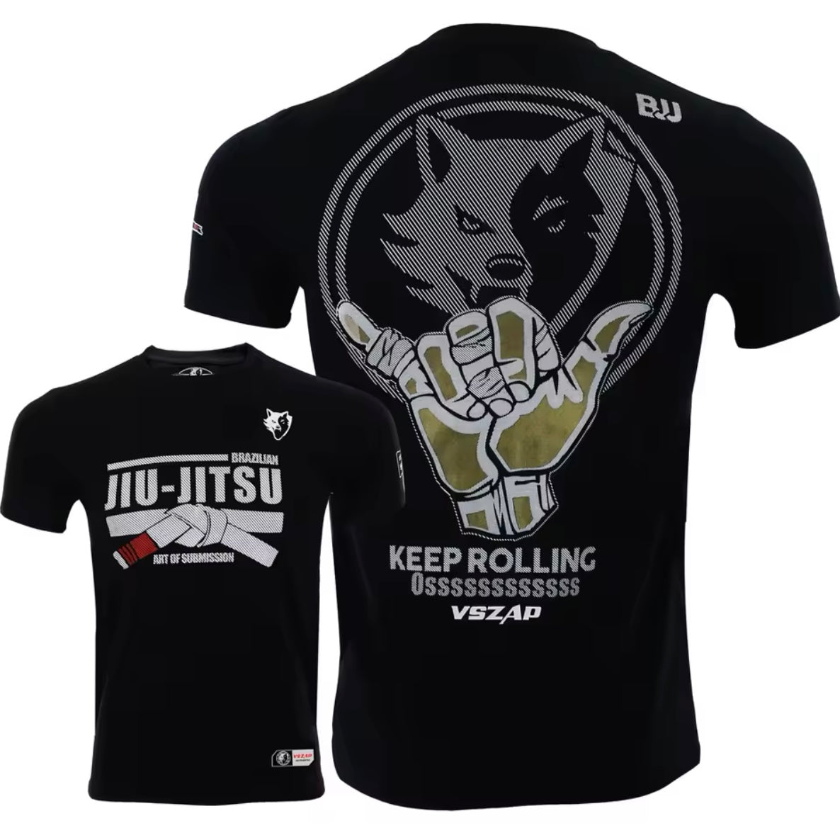 Jiu Jitsu Keep Rolling Premium T-Shirt - MADE TO ORDER 2 WEEK DISPATCH