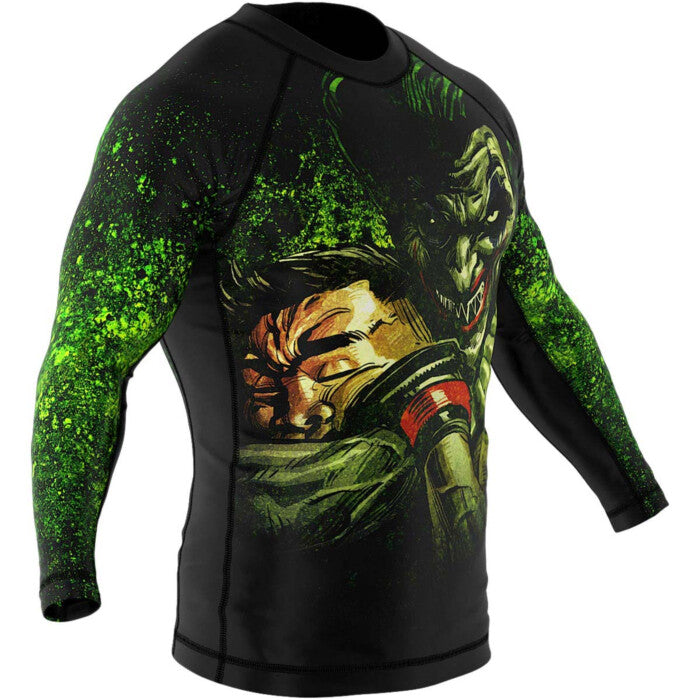 Joker Choker Premium Long Sleeve BJJ Rash Guard