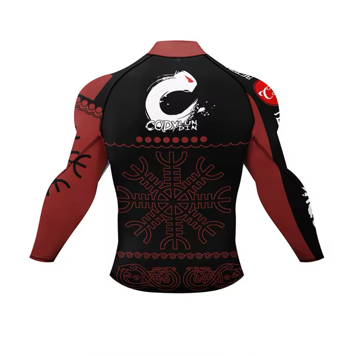 Viking Premium BJJ / MMA High Neck Rash Guard - LONG & SHORT SLEEVE VARIATIONS - MADE TO ORDER 2 WEEK DISPATCH