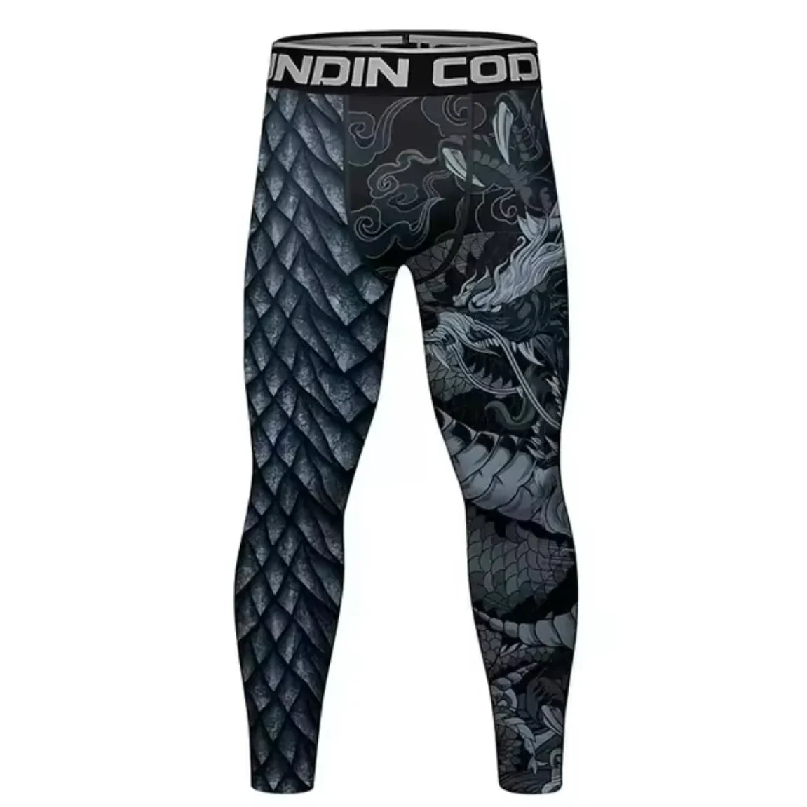 Black Dragon Premium Compression Spats for BJJ, MMA, Wrestling, CrossFit, Yoga, Running, Cycling, and More - MADE TO ORDER 2 WEEK DISPATCH