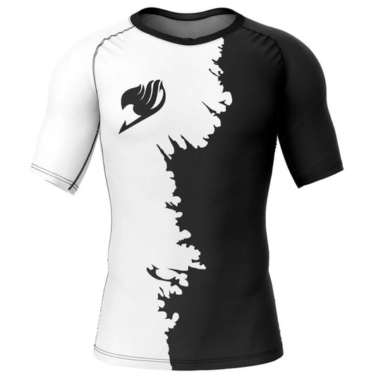 Fairy Tail Gray Fullbuster Premium Short Sleeve Rash Guard - MADE TO ORDER 2 WEEK DISPATCH