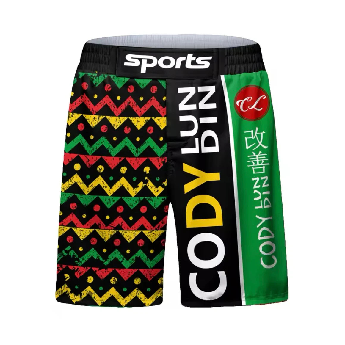 Reggae Premium BJJ No Gi / MMA Grappling Shorts - MADE TO ORDER 2 WEEK DISPATCH