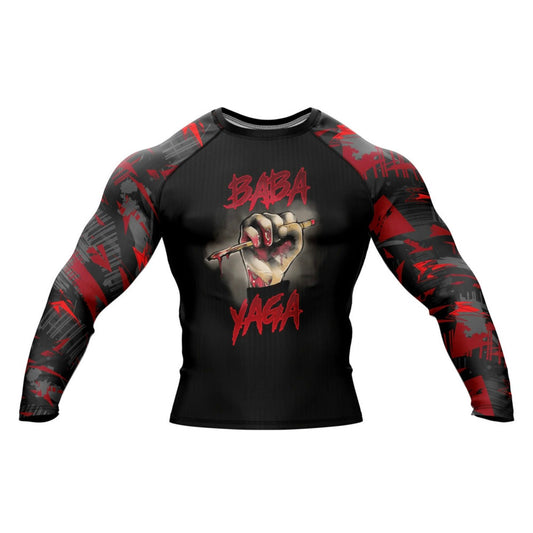 Baba Yaga Premium Rash Guard - LONG OR SHORT SLEEVE - MADE TO ORDER 2 WEEK DISPATCH