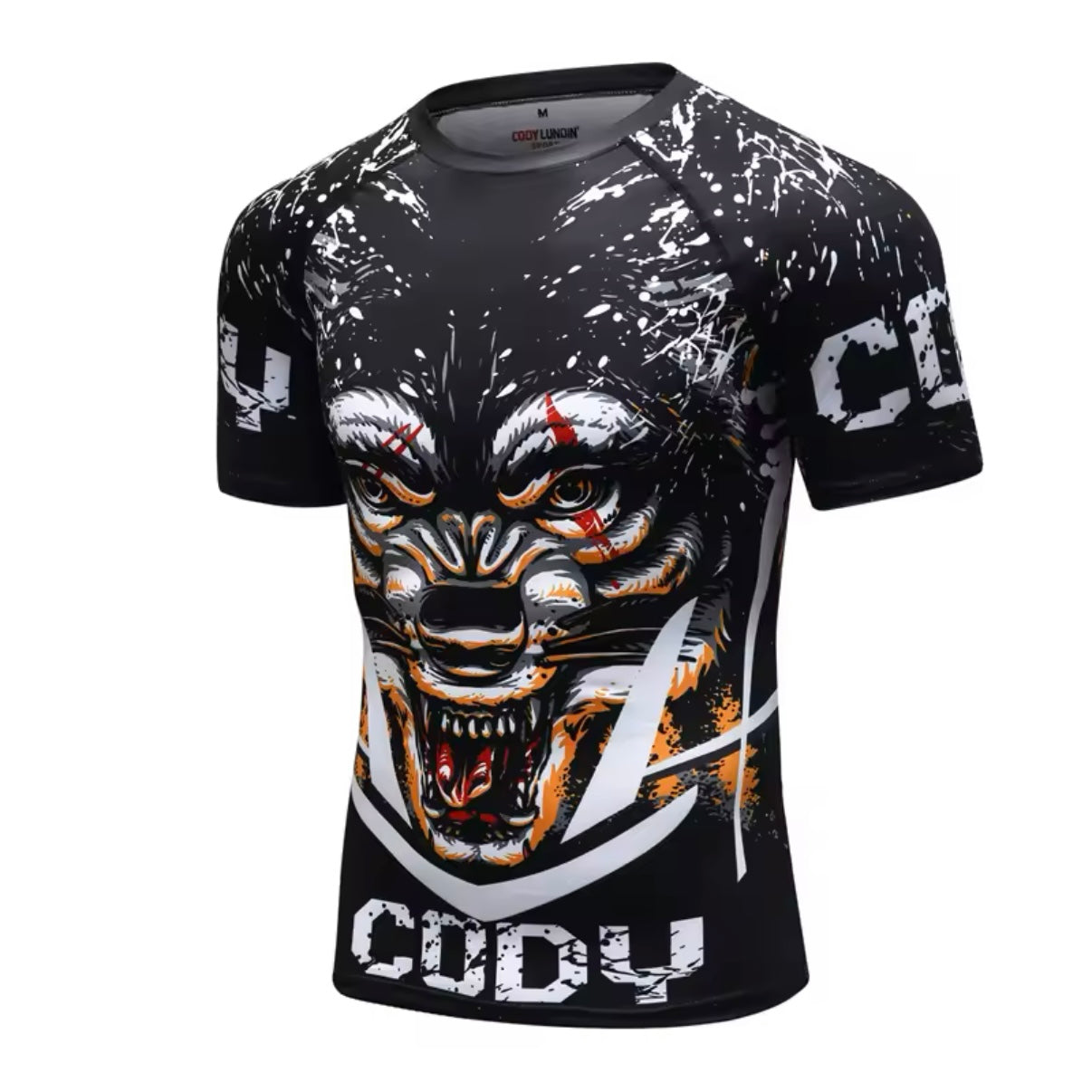 Wolf Premium BJJ / MMA Rash Guard - LONG & SHORT SLEEVE VARIATIONS - MADE TO ORDER 2 WEEK DISPATCH