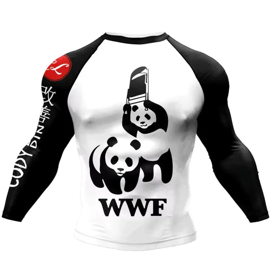 WWF Premium BJJ / MMA Rash Guard - LONG & SHORT SLEEVE VARIATIONS - MADE TO ORDER 2 WEEK DISPATCH