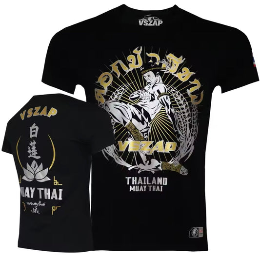 Muay Thai Flying Knee Premium T-Shirt - MADE TO ORDER 2 WEEK DISPATCH