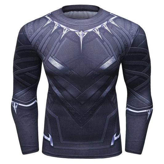 Black Panther Premium BJJ / MMA Rash Guard - LONG & SHORT SLEEVE VARIATIONS - MADE TO ORDER 2 WEEK DISPATCH