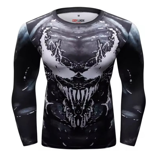 Venom Premium BJJ / MMA Rash Guard - LONG & SHORT SLEEVE VARIATIONS - MADE TO ORDER 2 WEEK DISPATCH