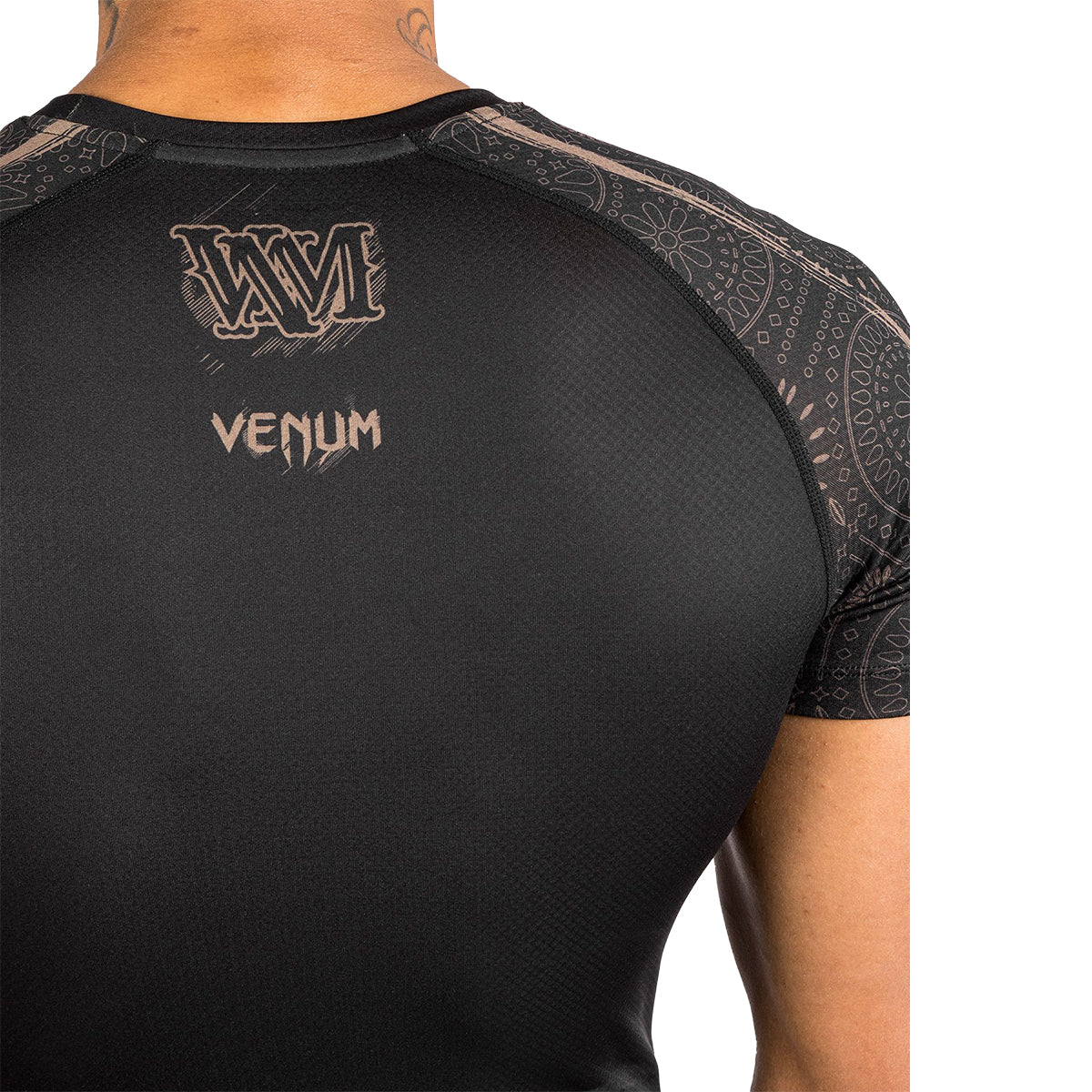 Venum Santa Muerta Short Sleeve MMA/Jiu Jitsu Rash Guard