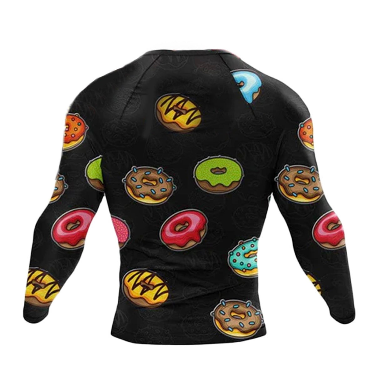 Donut Premium Rash Guard - LONG OR SHORT SLEEVE - MADE TO ORDER 2 WEEK DISPATCH