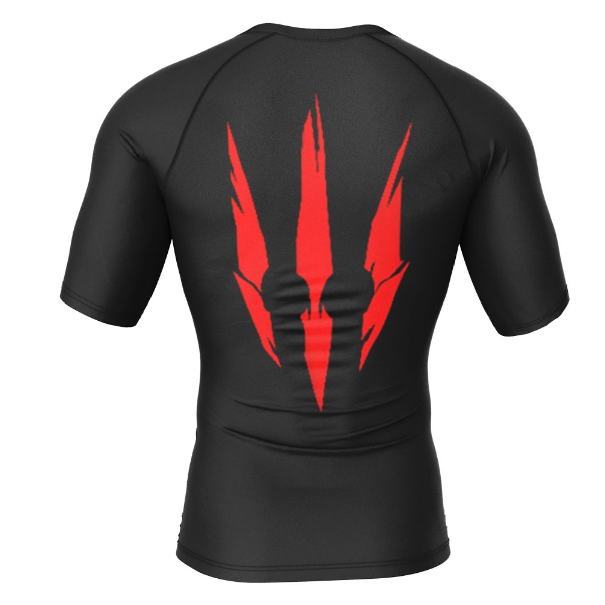 The Witcher Wolf Premium Short Sleeve Rash Guard - MADE TO ORDER 2 WEEK DISPATCH