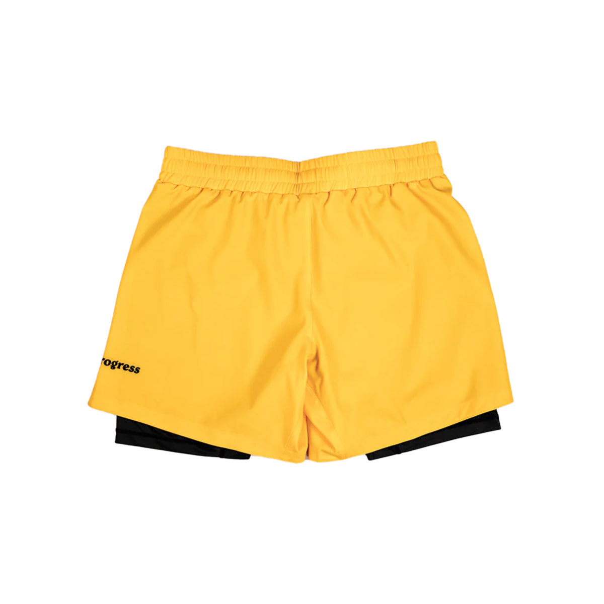 Progress Jiu Jitsu Profile Hybrid No Gi Shorts - Yellow/Black