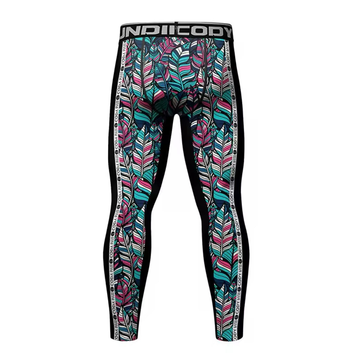 Colourful Roller Premium Compression Spats for BJJ, MMA, Wrestling, CrossFit, Yoga, Running, Cycling, and More - MADE TO ORDER 2 WEEK DISPATCH