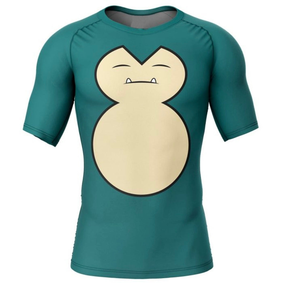 Pokemon Snorlax Premium Short Sleeve Rash Guard - MADE TO ORDER 2 WEEK DISPATCH