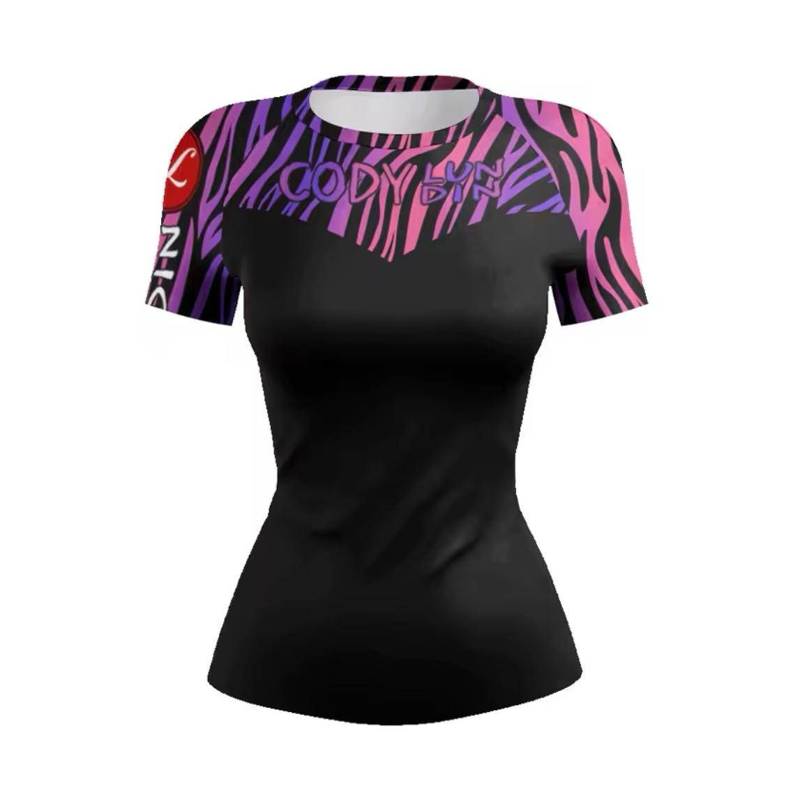 Women’s Purple Haze Premium BJJ / MMA Rash Guard - MADE TO ORDER 2 WEEK DISPATCH