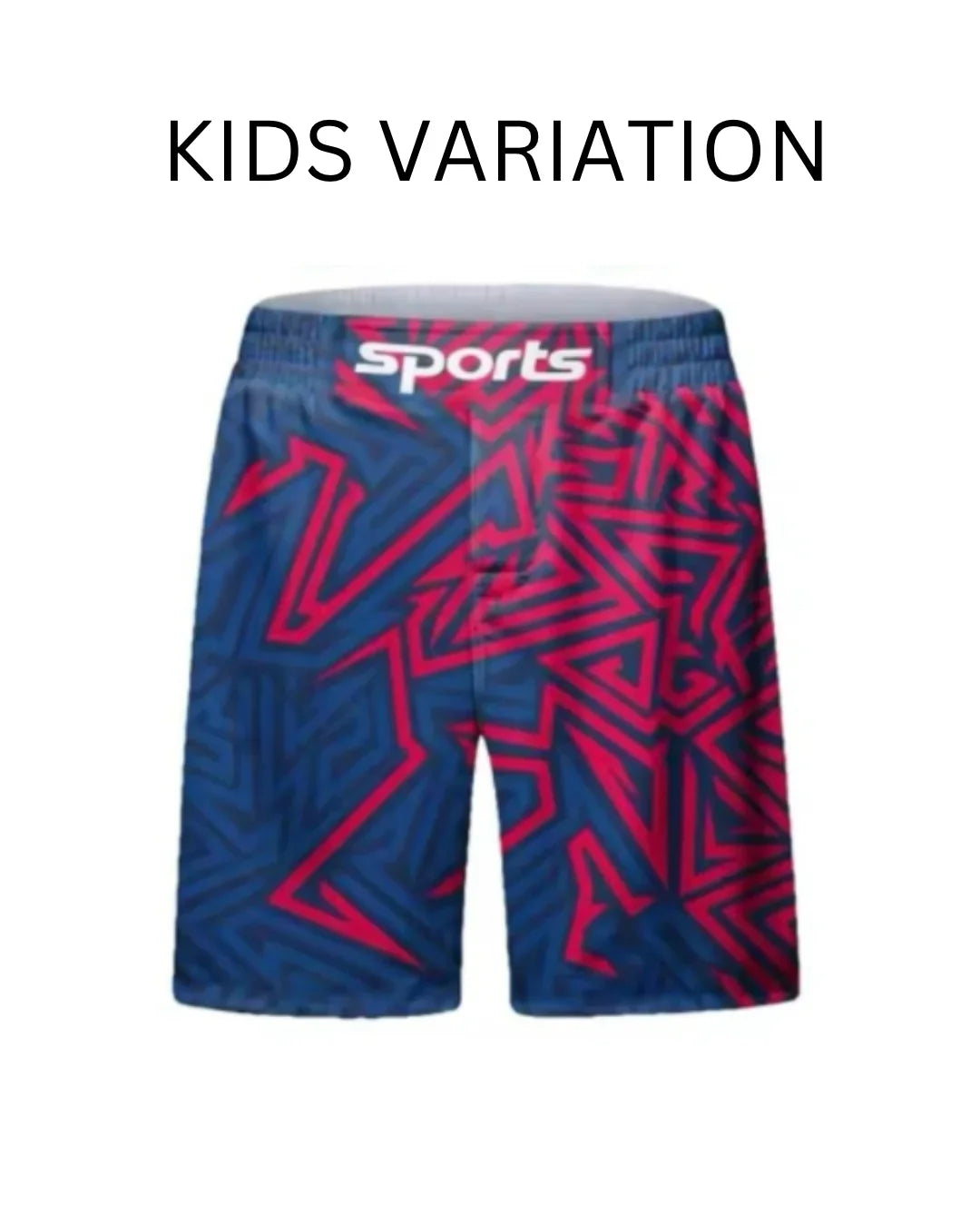 Abstract Geometric Premium BJJ No Gi / MMA Grappling Shorts - MADE TO ORDER 2 WEEK DISPATCH