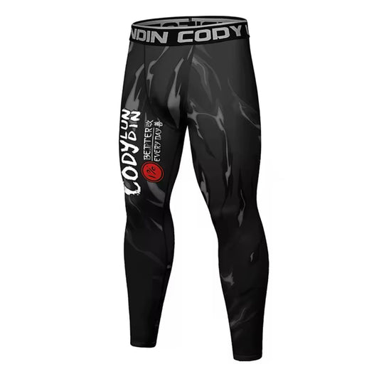 Always Injured Premium Compression Spats for BJJ, MMA, Wrestling, CrossFit, Yoga, Running, Cycling, and More - MADE TO ORDER 2 WEEK DISPATCH