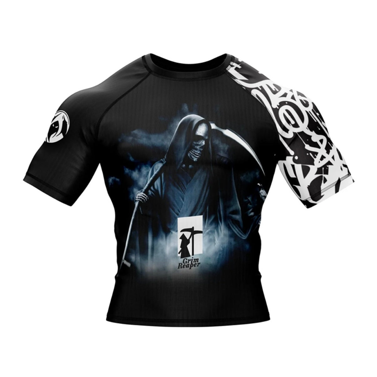 Grim Reaper Premium Rash Guard - LONG OR SHORT SLEEVE - MADE TO ORDER 2 WEEK DISPATCH