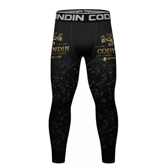 Black & Good Premium Compression Spats for BJJ, MMA, Wrestling, CrossFit, Yoga, Running, Cycling, and More - MADE TO ORDER 2 WEEK DISPATCH