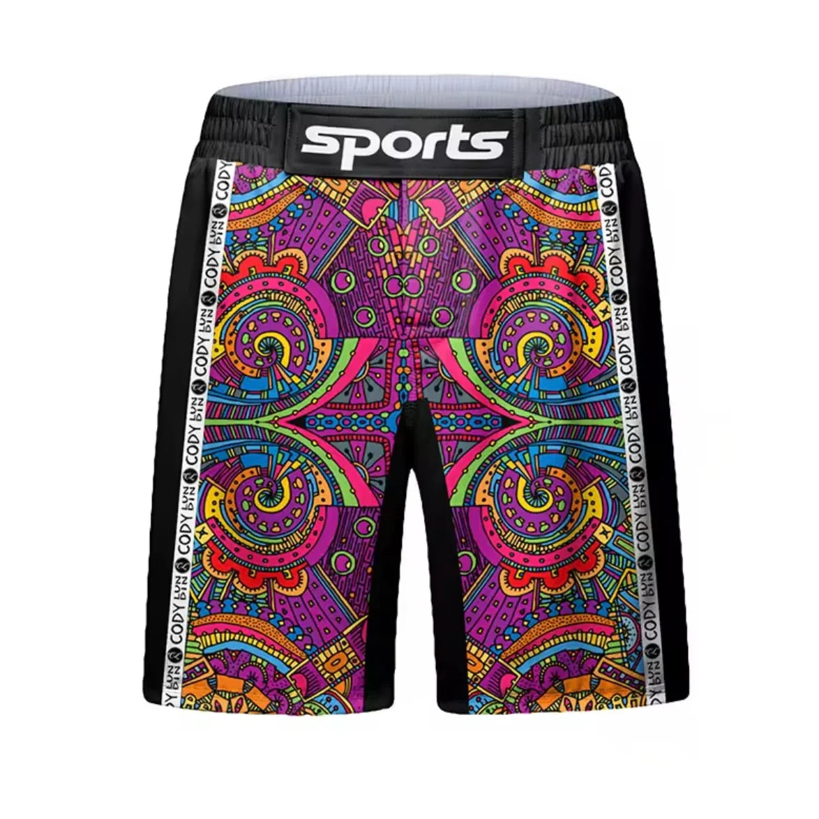 Psychedelic Premium BJJ No Gi / MMA Grappling Shorts - MADE TO ORDER 2 WEEK DISPATCH