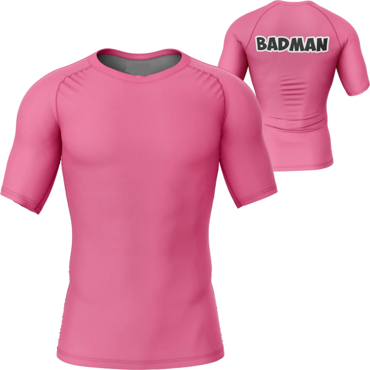Dragon Ball Z Vegeta Pink Badman Premium Rash Guard - LONG OR SHORT SLEEVE - MADE TO ORDER 2 WEEK DISPATCH
