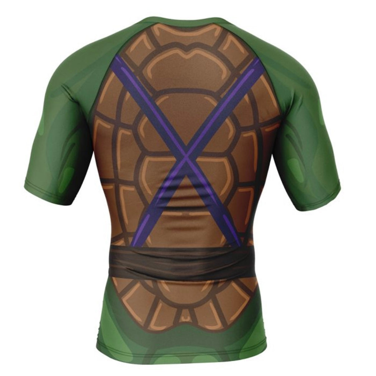 Teenage Mutant Ninja Turtle Donatello Premium Short Sleeve Rash Guard - MADE TO ORDER 2 WEEK DISPATCH