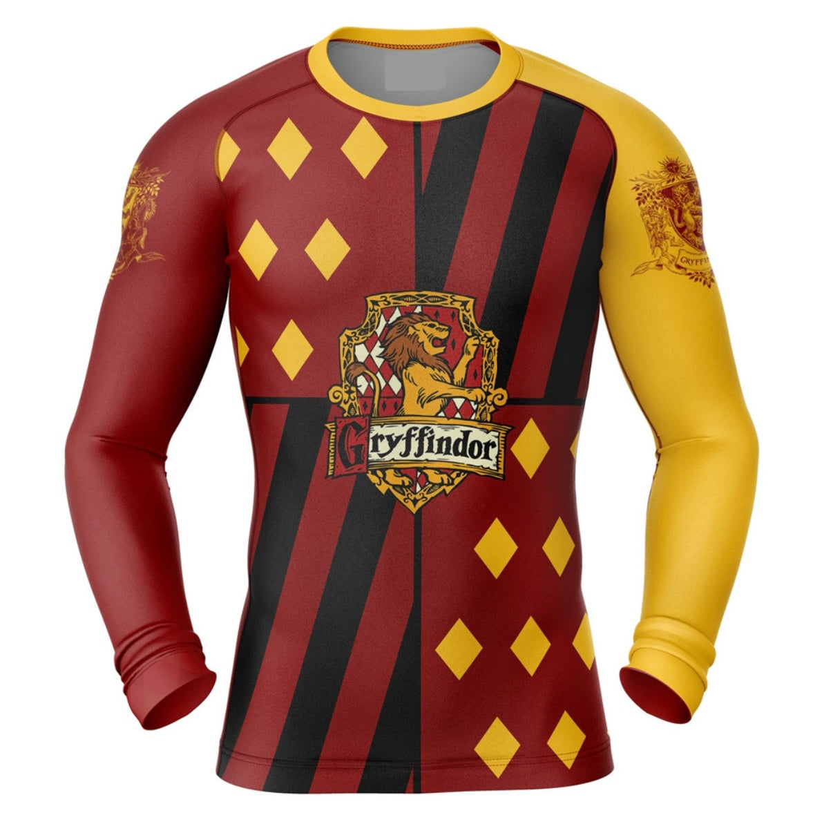 Hogwarts Gryffindor Premium Rash Guard - LONG OR SHORT SLEEVE - MADE TO ORDER 2 WEEK DISPATCH