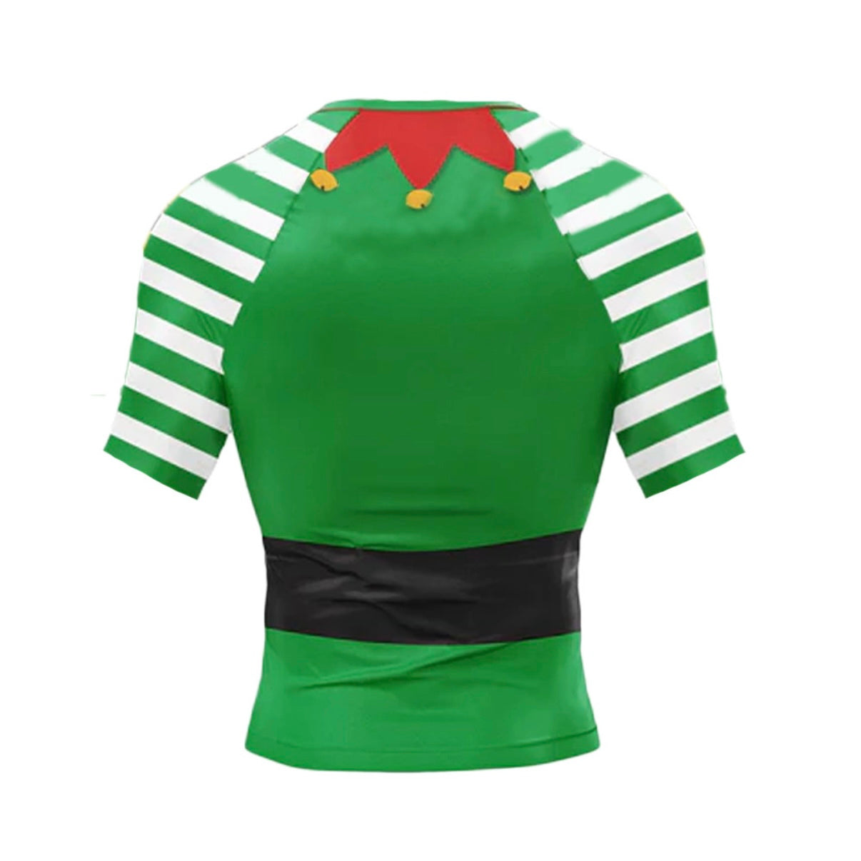 Christmas Elf Premium Rash Guard - LONG OR SHORT SLEEVE - MADE TO ORDER 2 WEEK DISPATCH