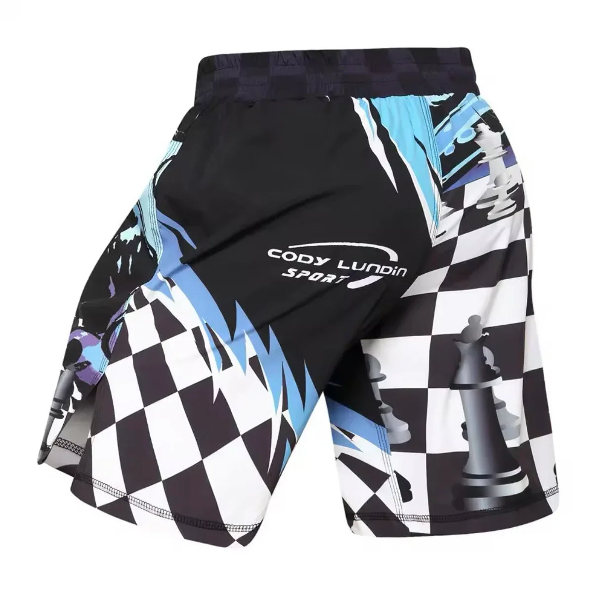 Gorilla Chess Premium BJJ No Gi Grappling Shorts - MADE TO ORDER 2 WEEK DISPATCH