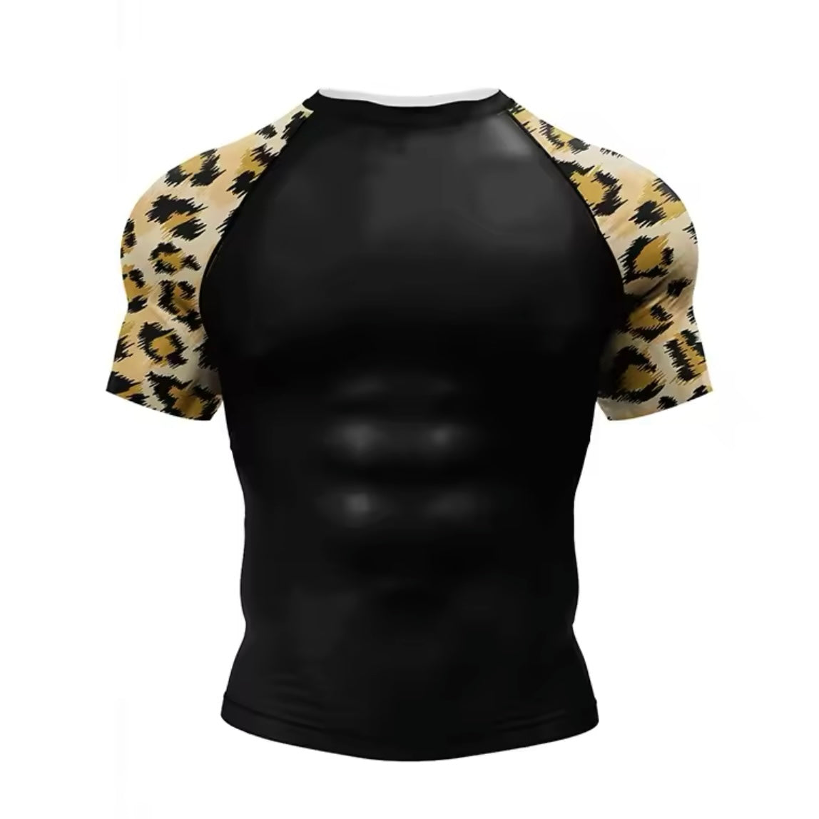 Leopard Premium BJJ No Gi / MMA Set. Rash Guard, Shorts & Spats - MADE TO ORDER 2 WEEK DISPATCH