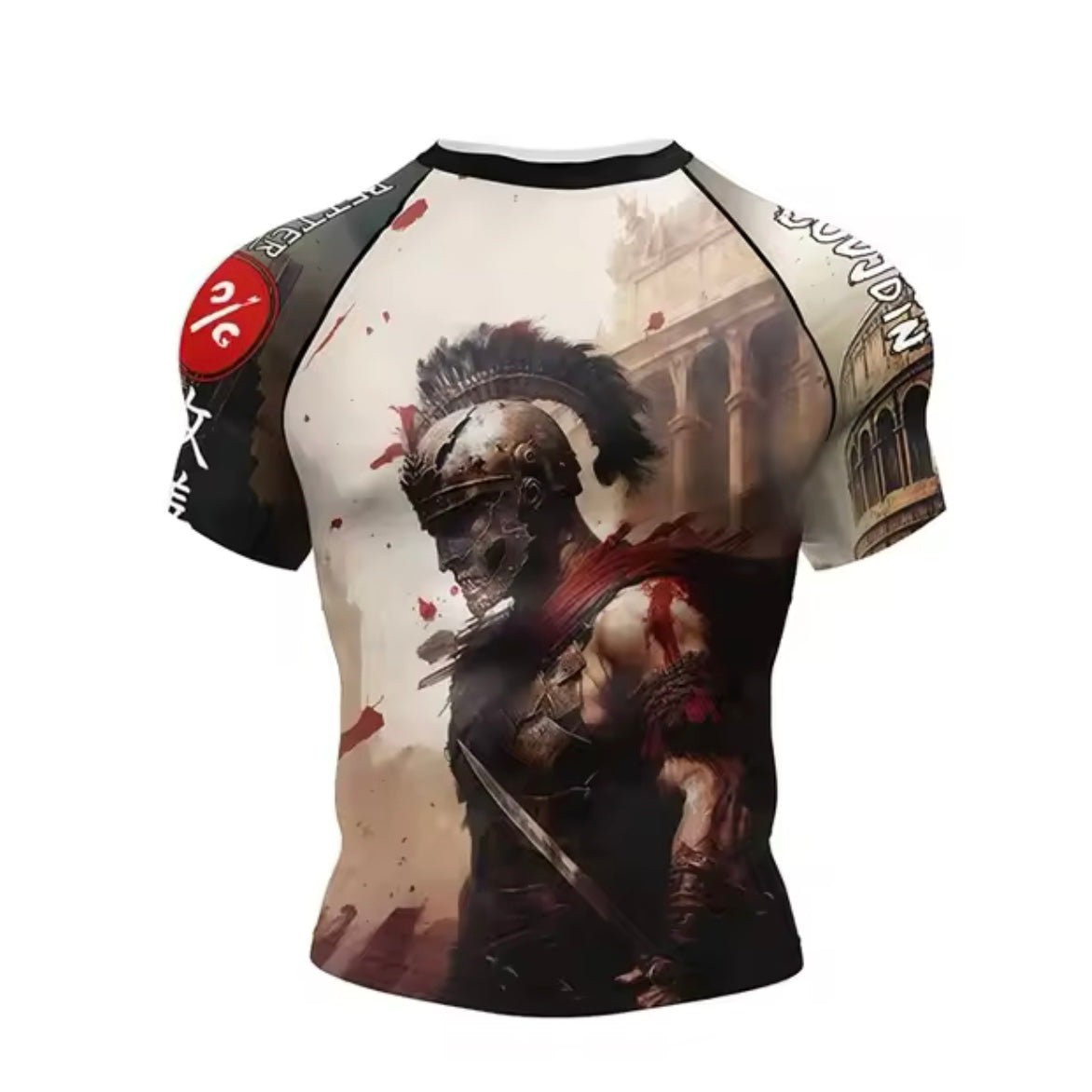 Gladiator Premium BJJ No Gi / MMA Set. Rash Guard, Shorts & Spats - MADE TO ORDER 2 WEEK DISPATCH
