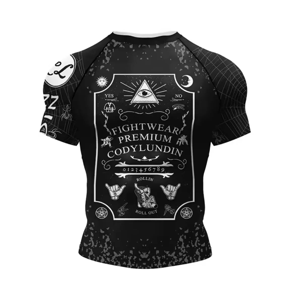 Ouija Premium BJJ / MMA Rash Guard - LONG & SHORT SLEEVE VARIATIONS - MADE TO ORDER 2 WEEK DISPATCH