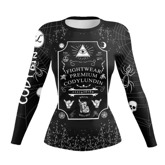 Women’s Ouija Premium BJJ / MMA Rash Guard - MADE TO ORDER 2 WEEK DISPATCH