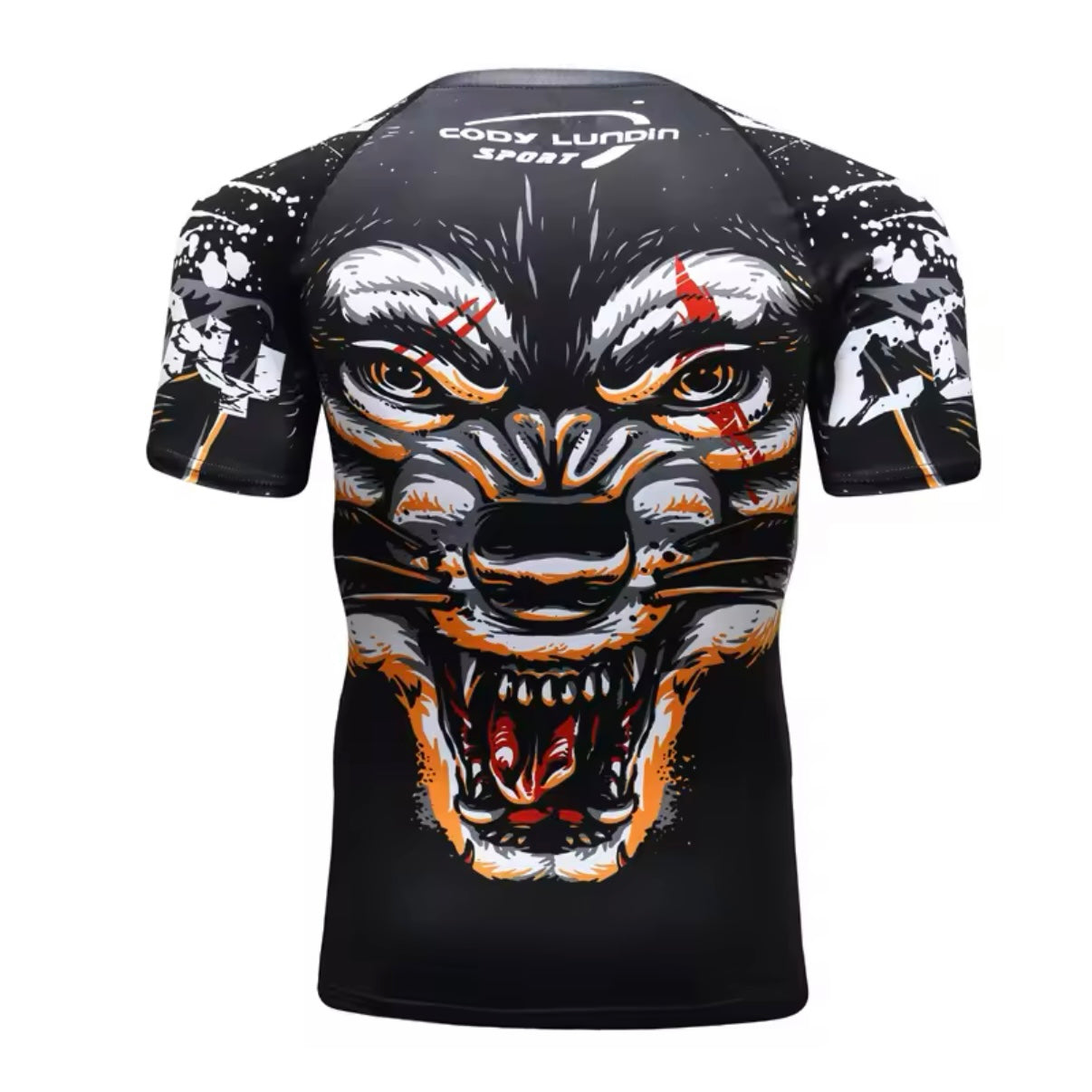 Wolf Premium BJJ / MMA Rash Guard - LONG & SHORT SLEEVE VARIATIONS - MADE TO ORDER 2 WEEK DISPATCH