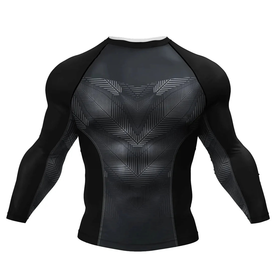 Dark Premium BJJ / MMA Compression Rash Guard - LONG & SHORT SLEEVE VARIATIONS - MADE TO ORDER 2 WEEK DISPATCH