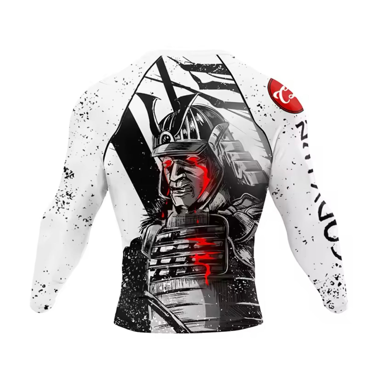 Samurai Warrior Premium BJJ / MMA Rash Guard - LONG & SHORT SLEEVE VARIATIONS - MADE TO ORDER 2 WEEK DISPATCH