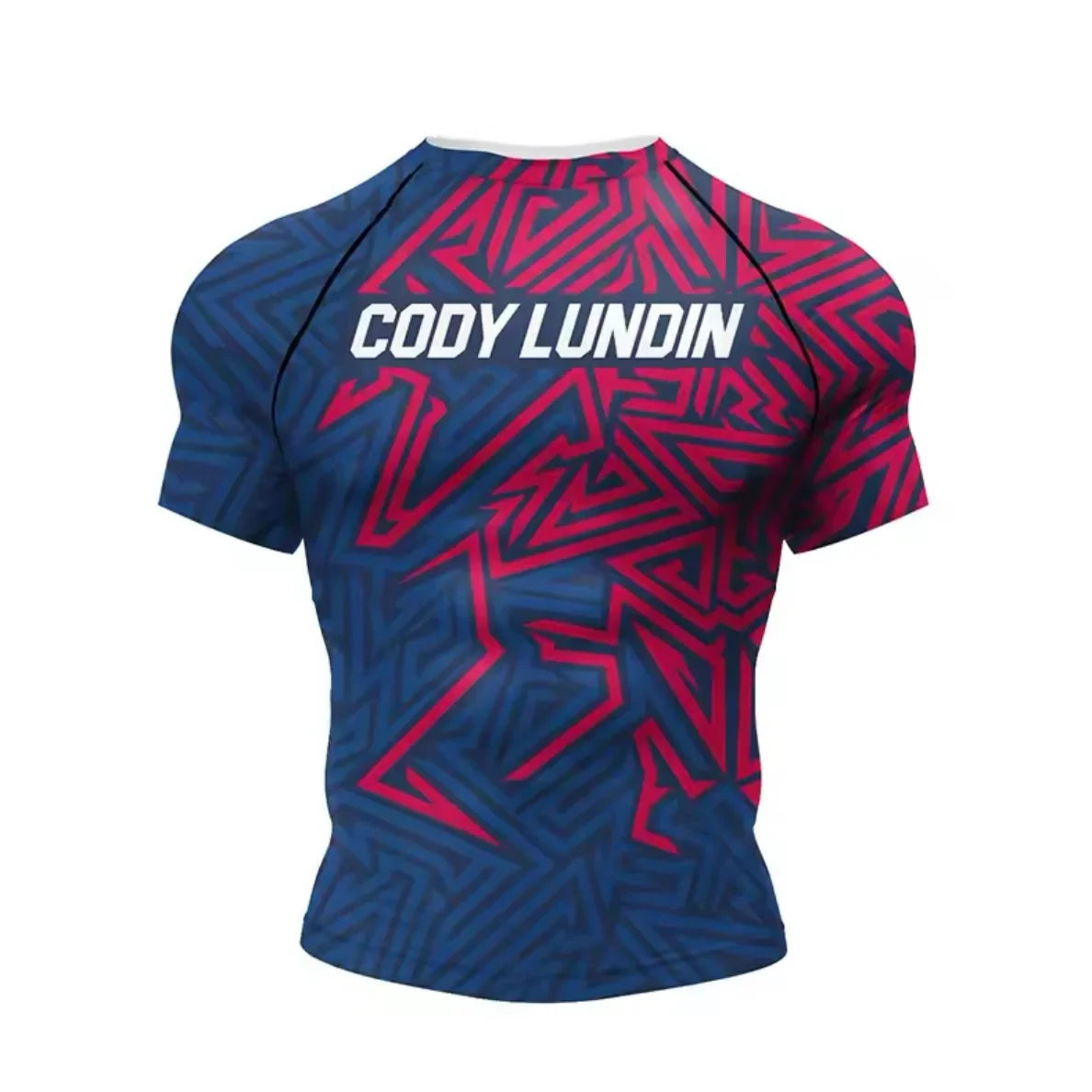 Abstract Geometric Premium BJJ / MMA Rash Guard - LONG & SHORT SLEEVE VARIATIONS - MADE TO ORDER 2 WEEK DISPATCH