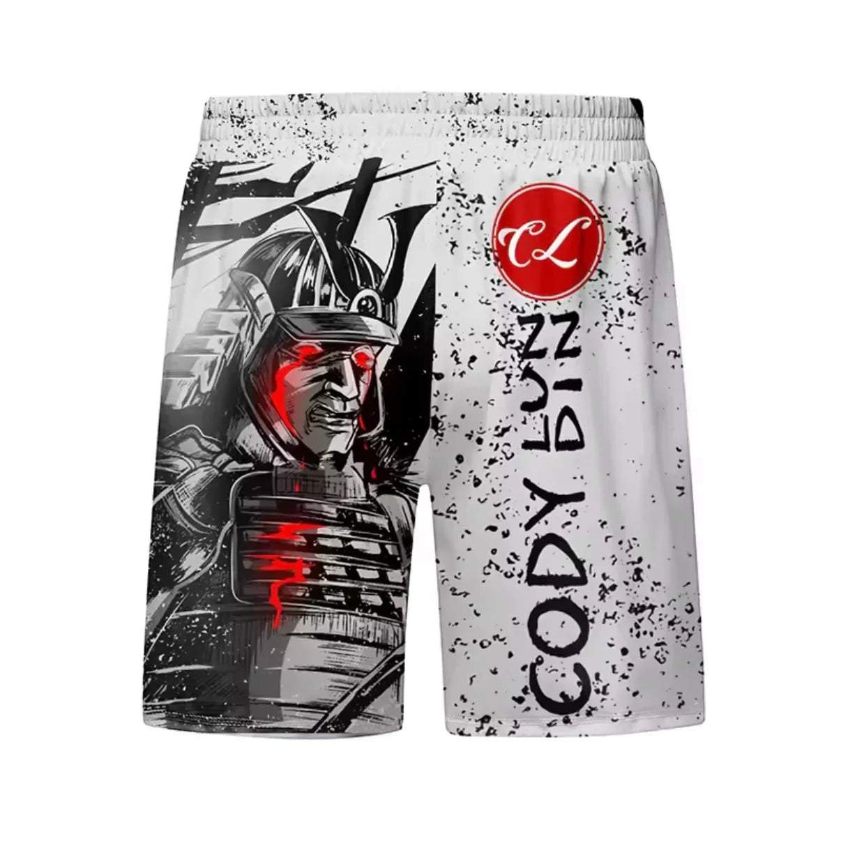 Samurai Warrior Premium BJJ No Gi / MMA Grappling Shorts - MADE TO ORDER 2 WEEK DISPATCH