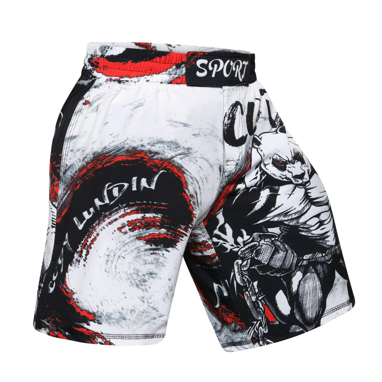Panda Premium BJJ No Gi / MMA Grappling Shorts - MADE TO ORDER 2 WEEK DISPATCH